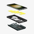 ACS05623 - Galaxy S23 Ultra Case Tough Armor in black showing the back